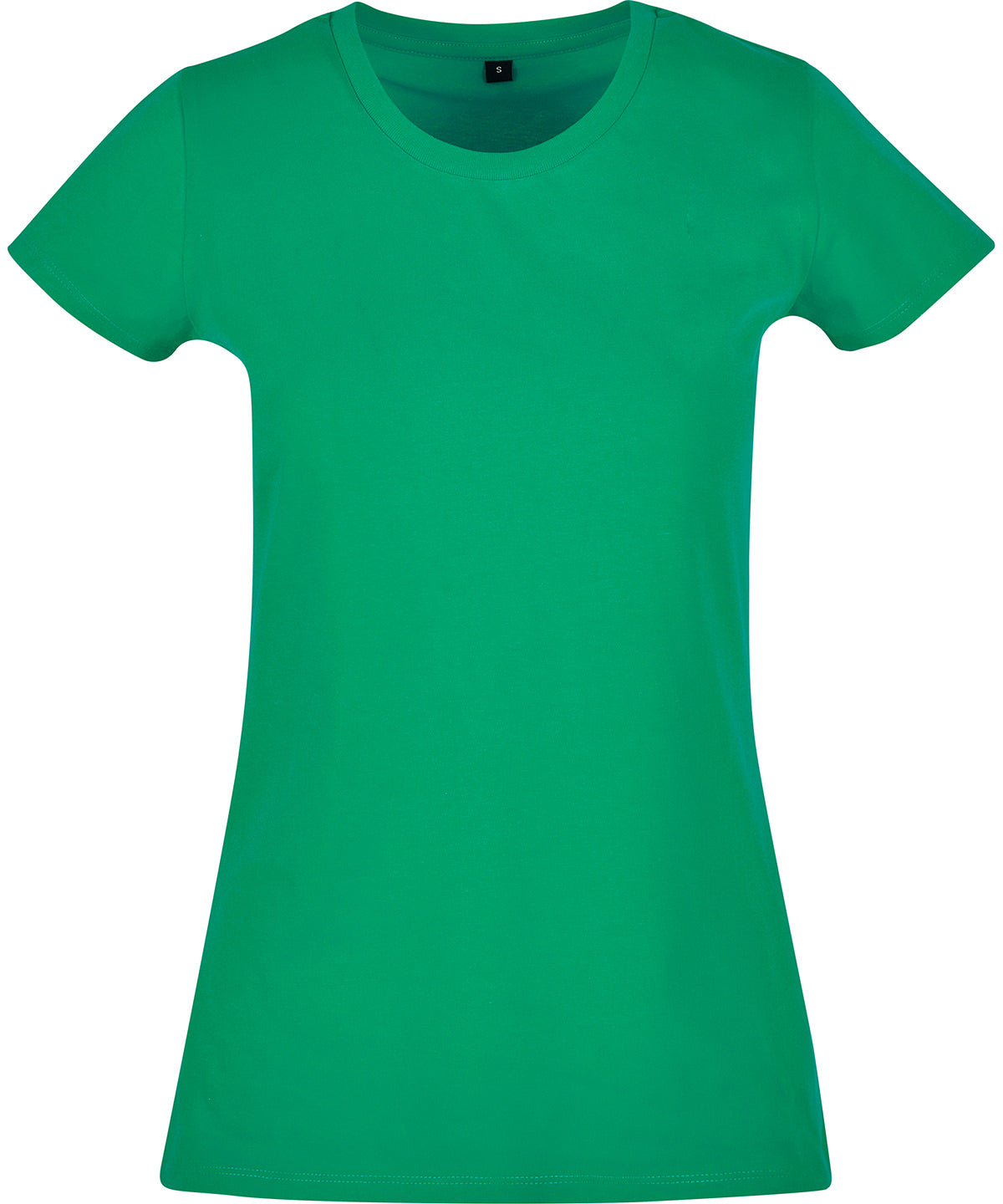 Damen Basic T-Shirt | Grasgrün