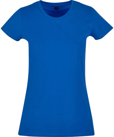 Damen Basic T-Shirt | Intensives Blau