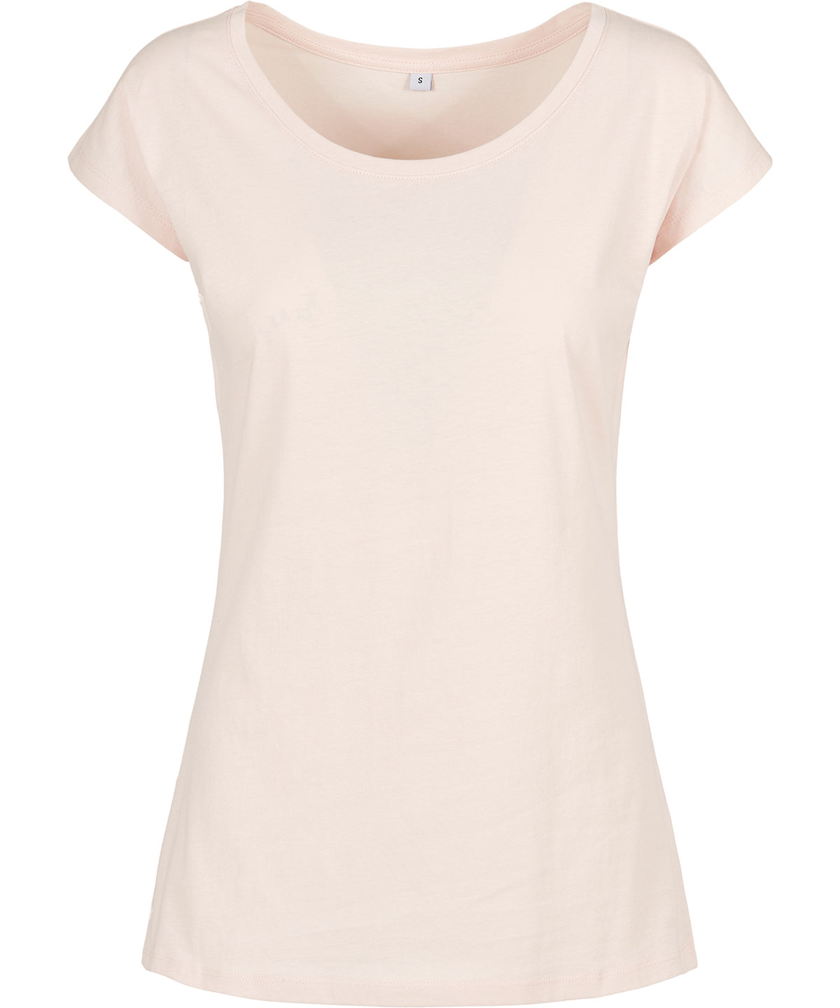 Damen T-Shirt mit U-Ausschnitt | Rosa