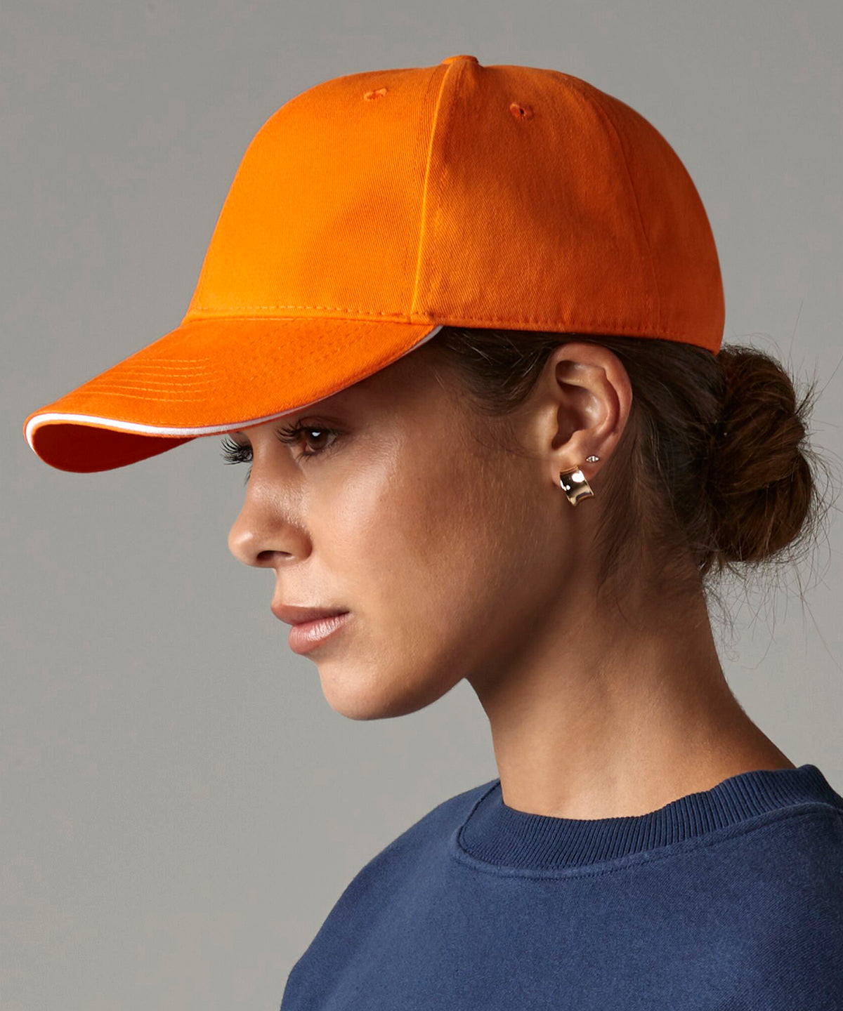 Gorra de 6 paneles estilo athleisure | Azul Real