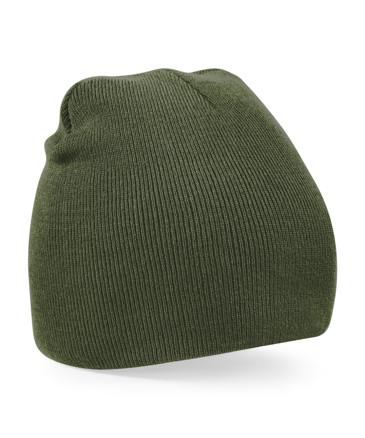 Gorro de punto de dos tonos | Verde Oliva