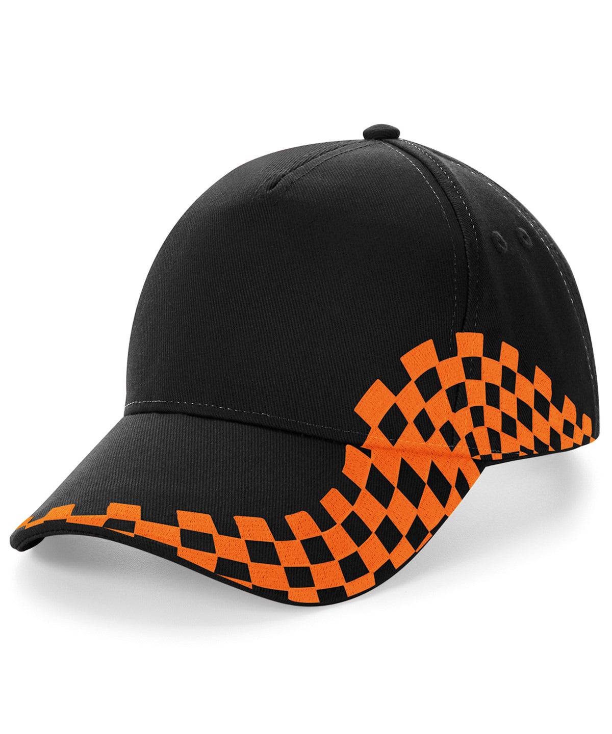 Gorra Grand Prix | Negro/Naranja