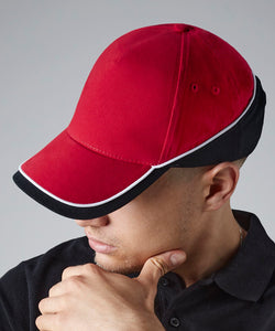 Gorra de competicin para equipo | Azul Marino Francs/Azul Real Brillante/Blanco