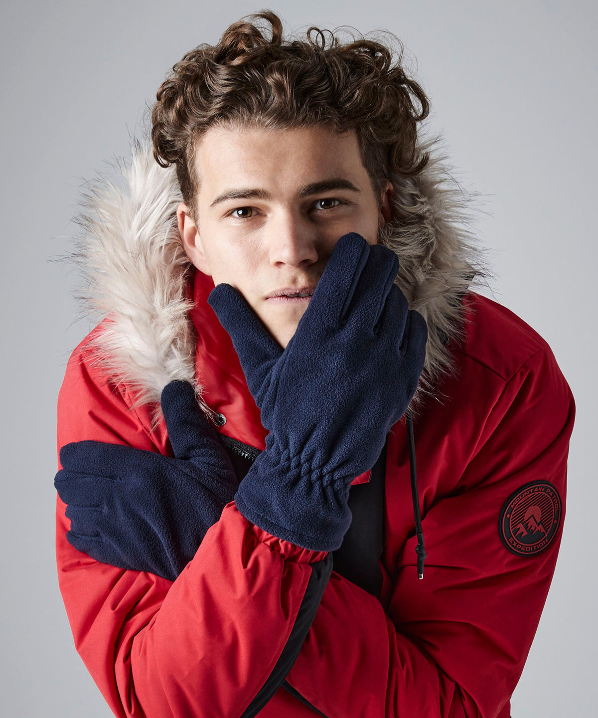 Guantes alpinos Suprafleece® | Azul Marino Francs