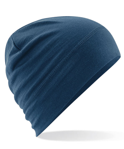 Gorro de lana merina | Azul Acero