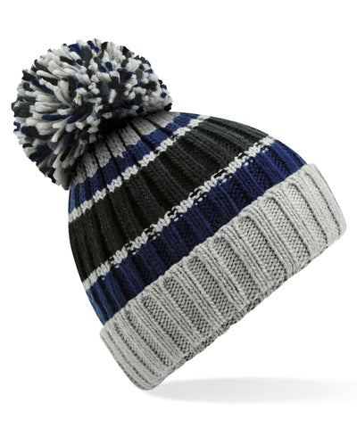 Gorro a rayas Hygge | Acero Azul