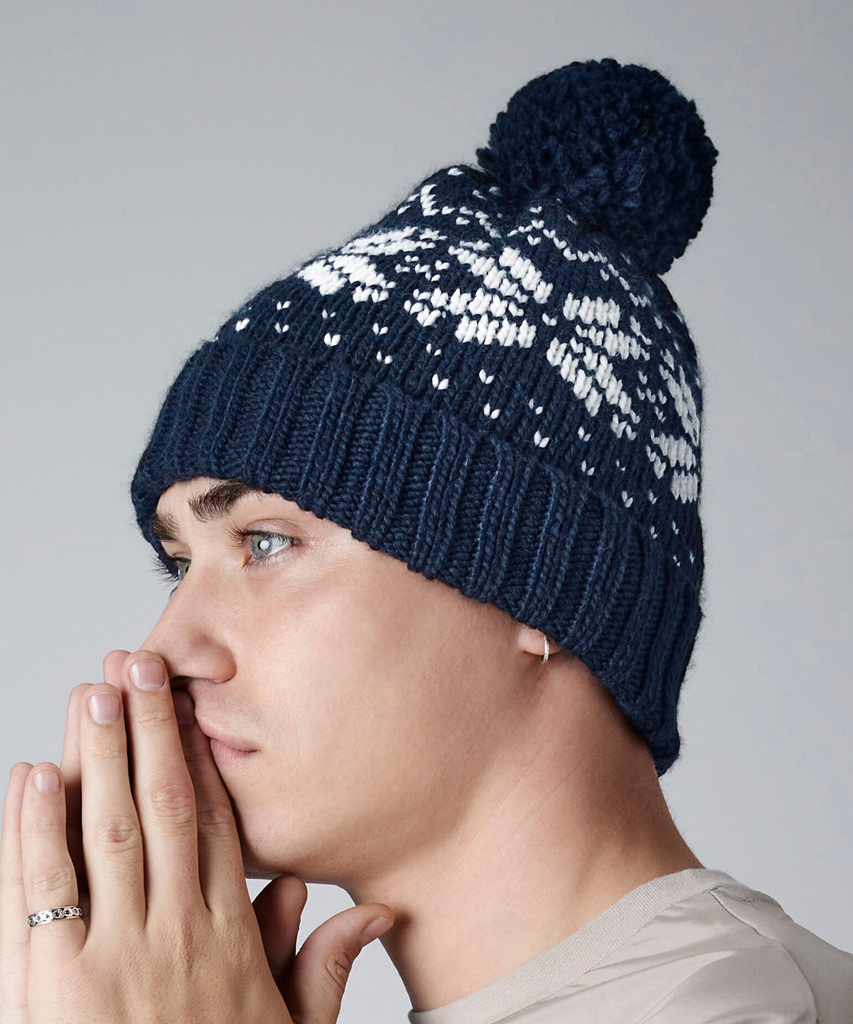 Gorro Fair Isle snowstar® | Azul Real