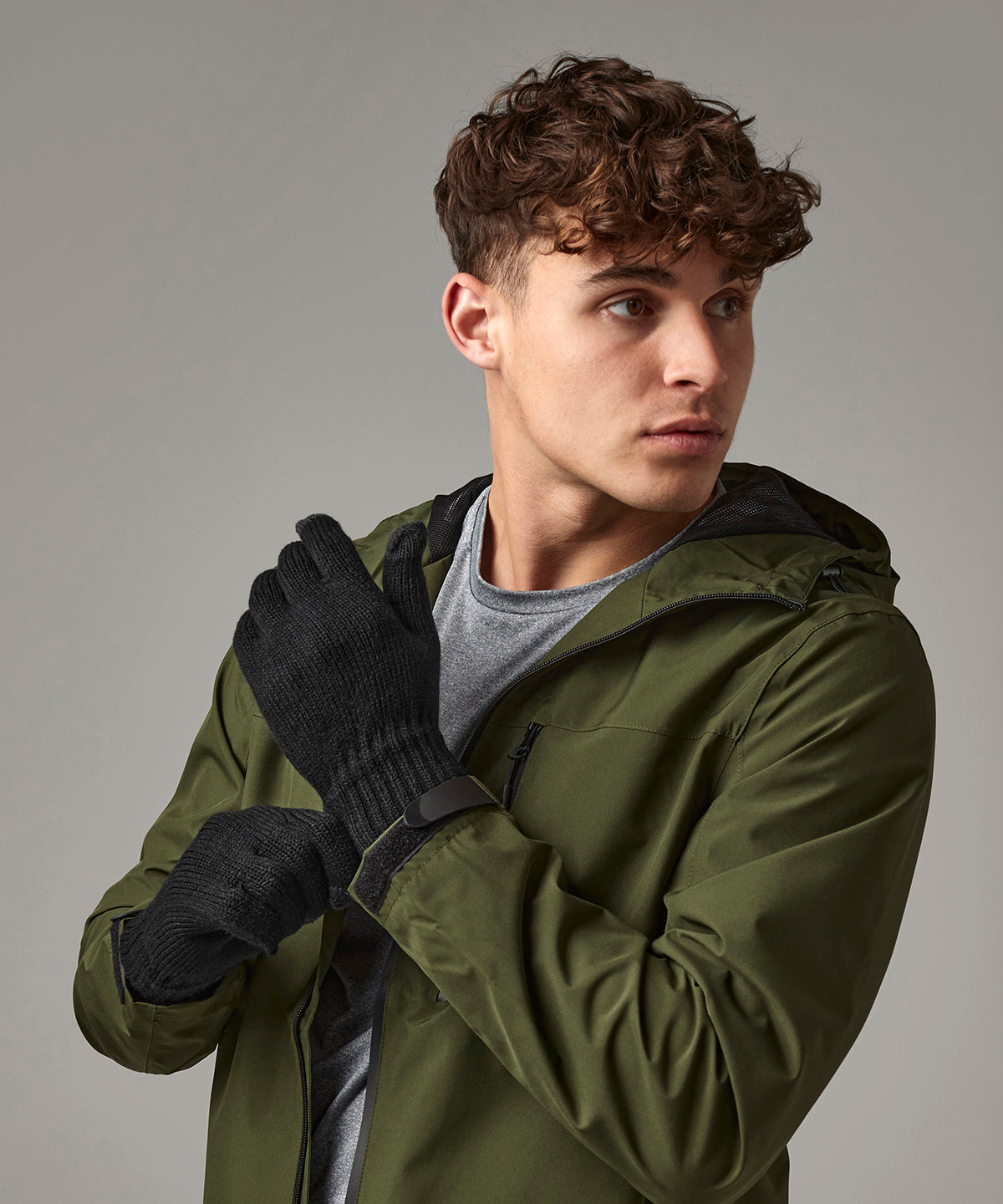 Guantes inteligentes con pantalla tctil | Negro