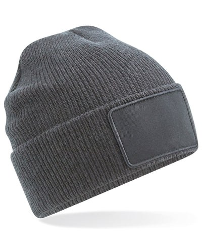 Gorro Thinsulate con parche removible | Gris Grafito