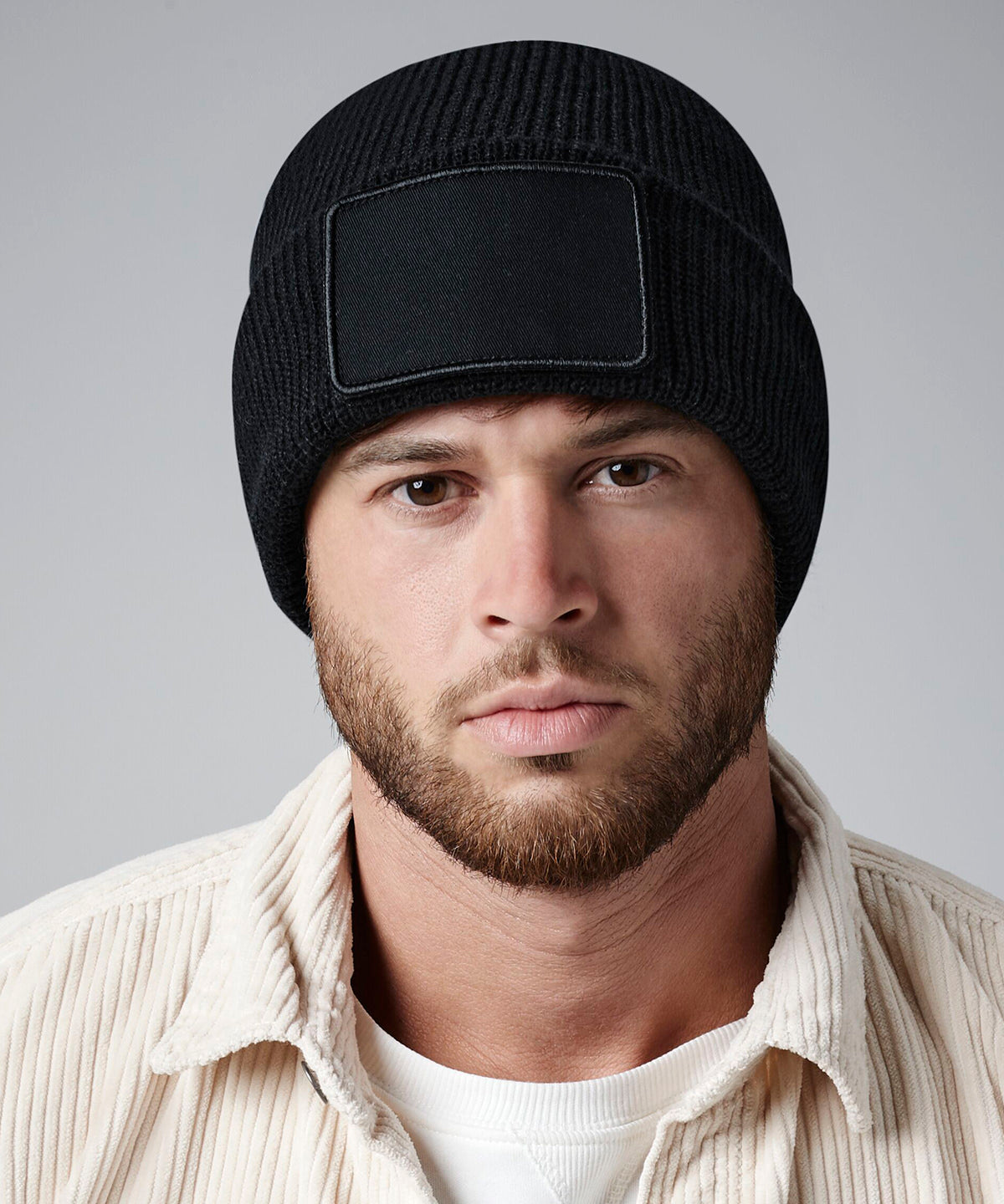 Gorro Thinsulate con parche removible | Gris Grafito