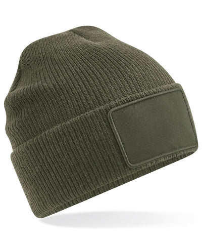 Gorro Thinsulate con parche removible | Verde Militar
