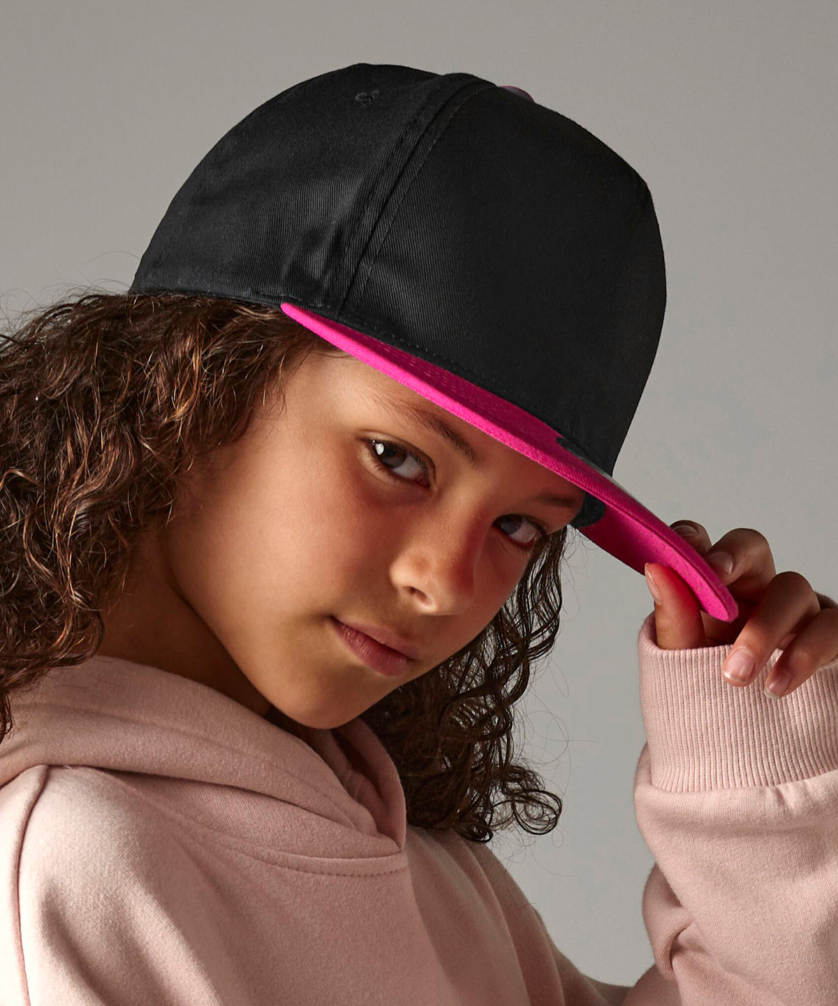 Jugend Cap | Schwarz/Fuchsia