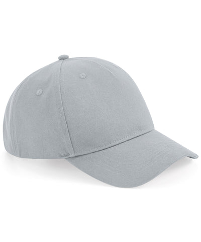 Gorra de 5 paneles de algodn orgnico | Gris Claro