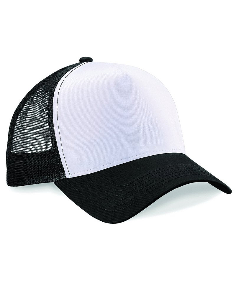 Gorra trucker Snapback | Negro/Blanco