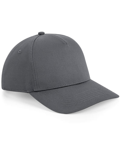 Gorra snapback de 5 paneles Urbanwear | Gris Grafito