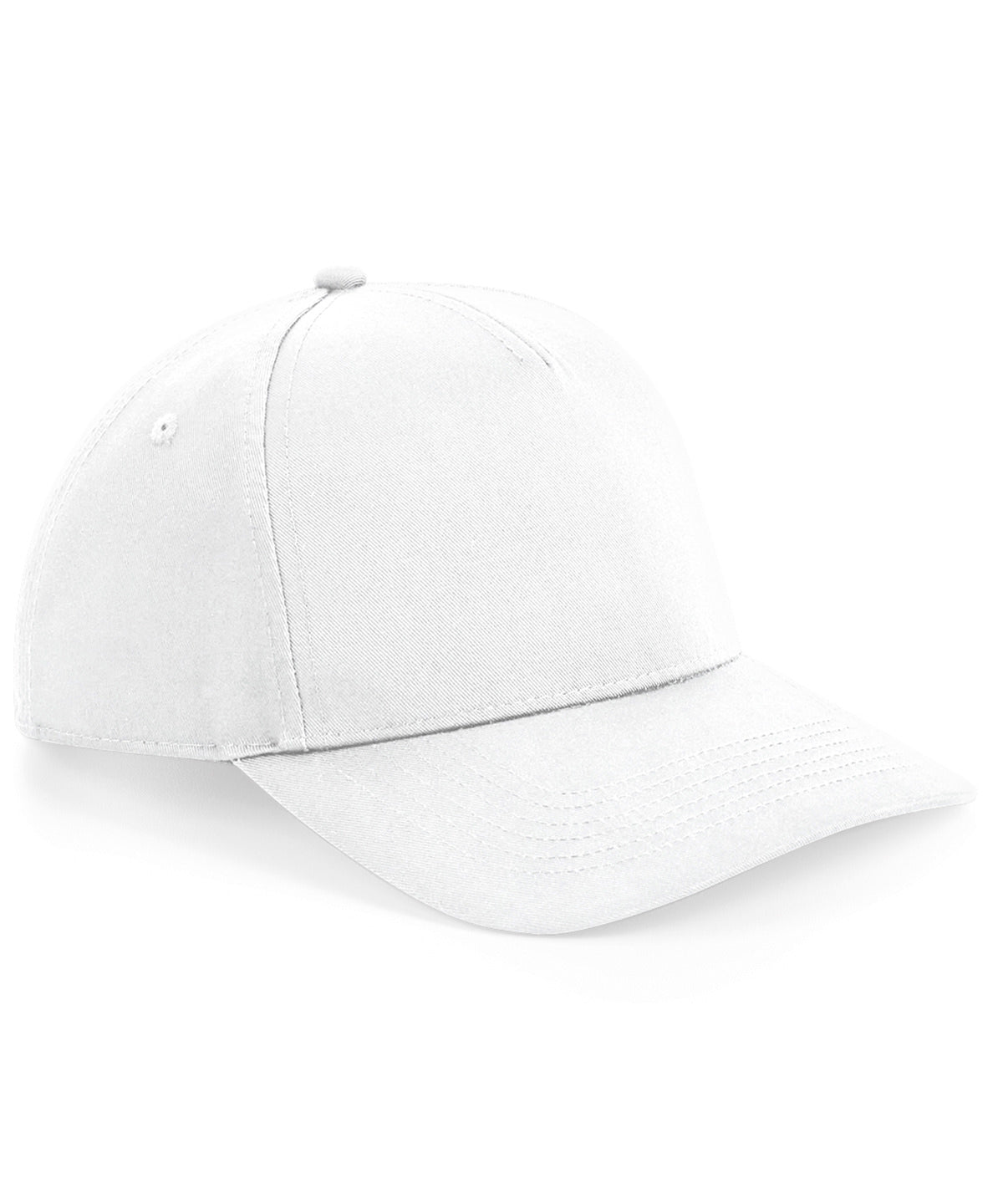 Gorra snapback de 5 paneles Urbanwear | Blanco