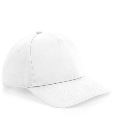 Gorra snapback de 5 paneles Urbanwear | Blanco