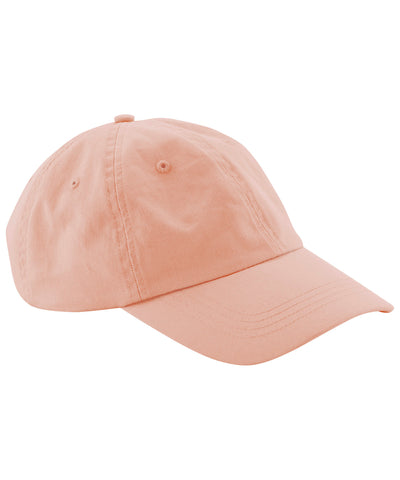 Gorra de pap de 6 paneles de perfil bajo | Melocotn
