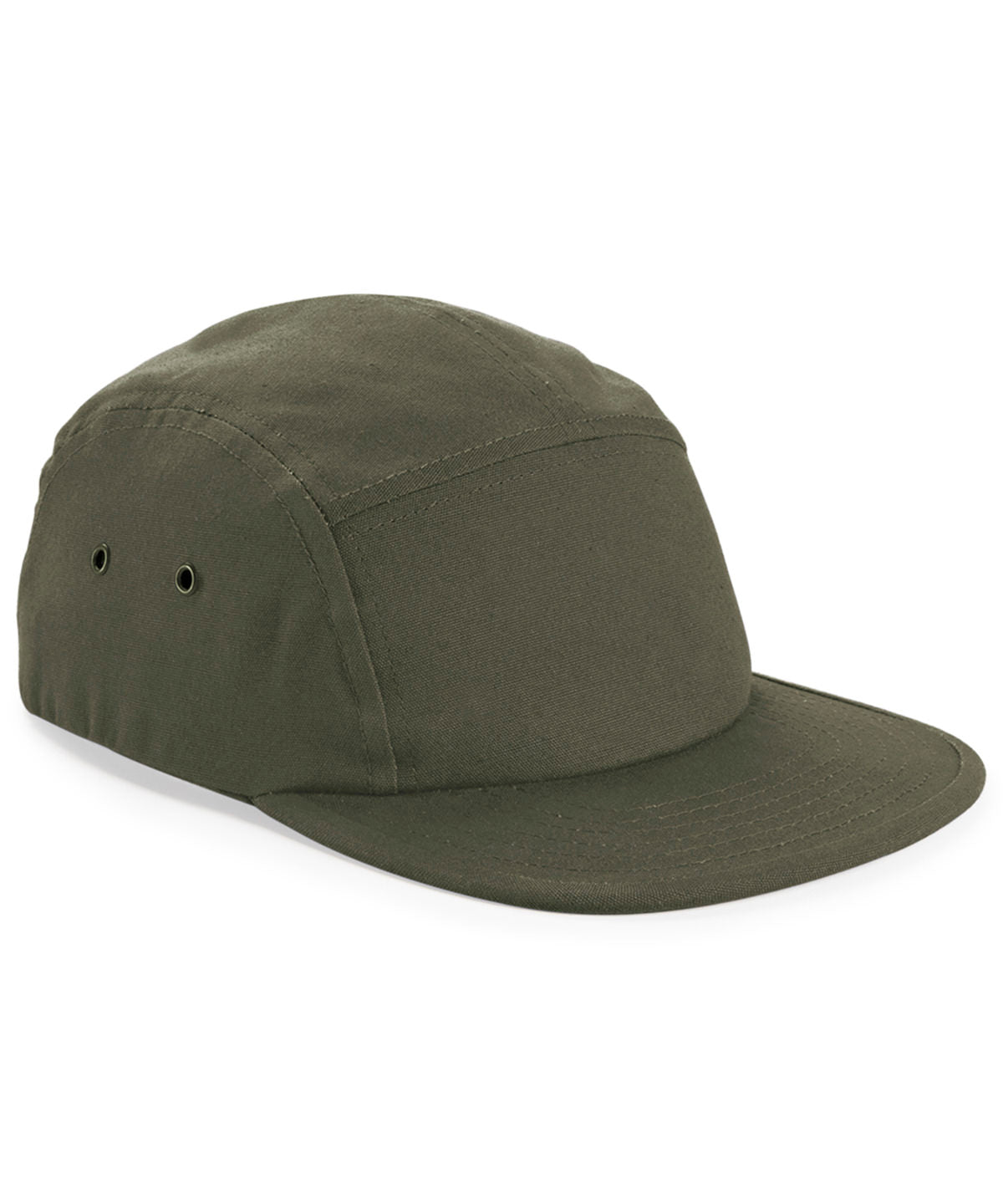 5-Panel Canvas Cowboy Cap | Olivgrün