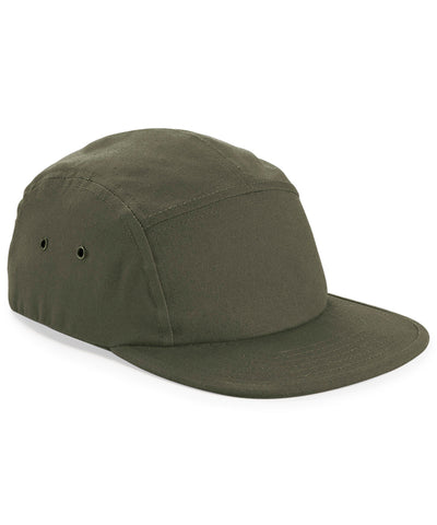Gorra campera de lona de 5 paneles | Verde Oliva