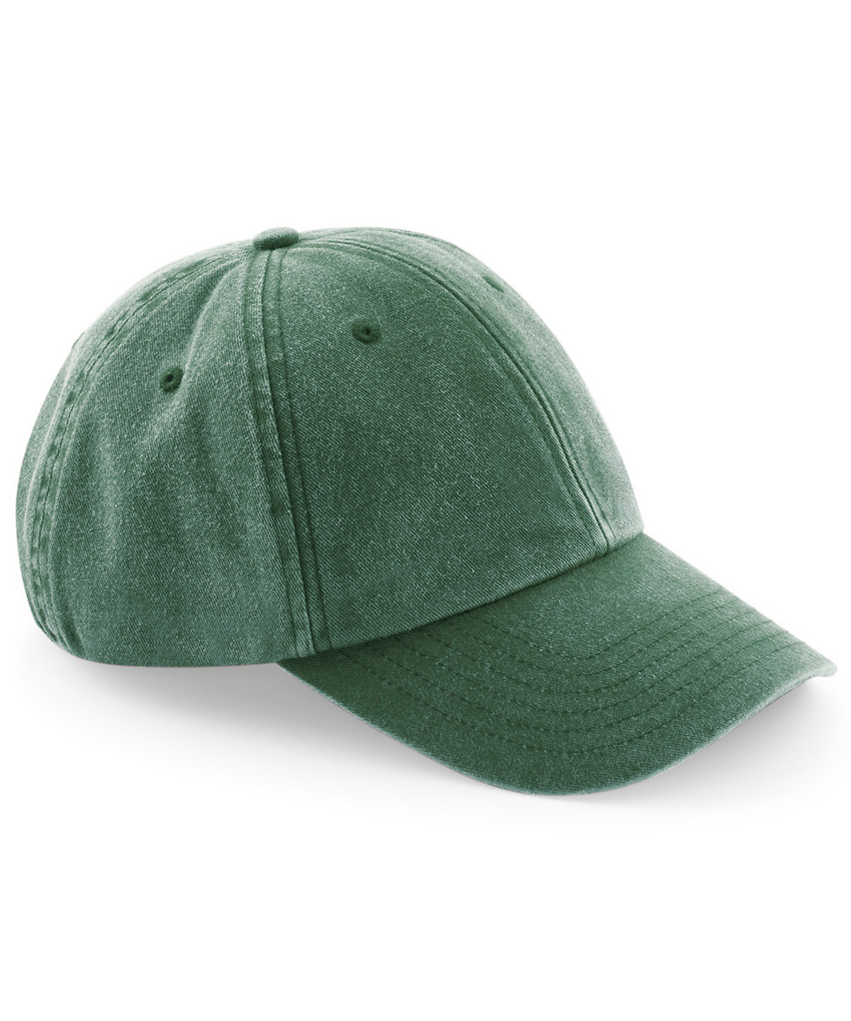 Gorra vintage de perfil bajo | Verde Botella Vintage