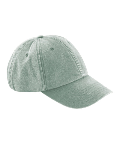 Gorra vintage de perfil bajo | Verde Salvia Vintage