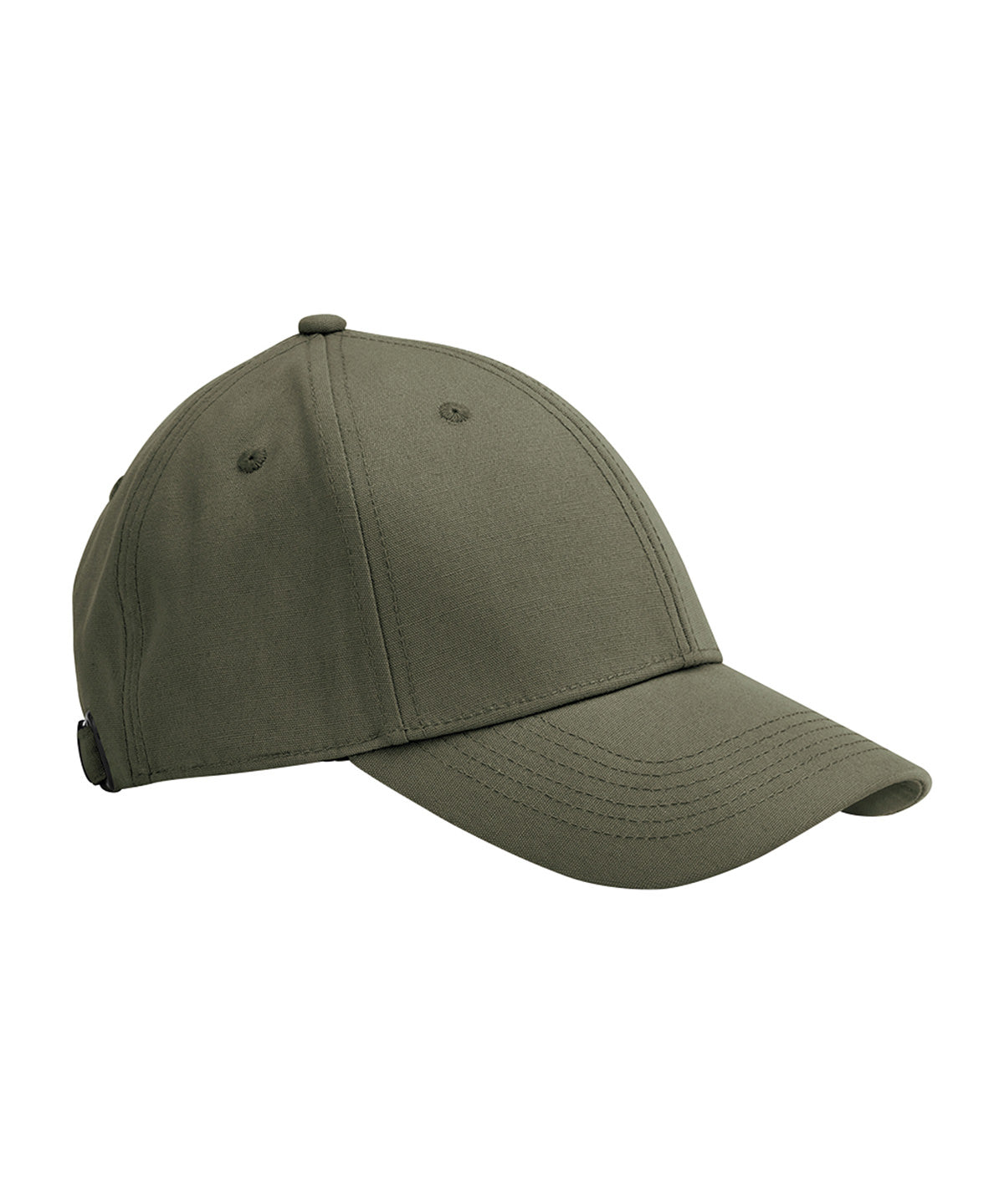 EarthAware® 6-Panel-Cap aus Bio-Baumwoll-Canvas | Olivgrün