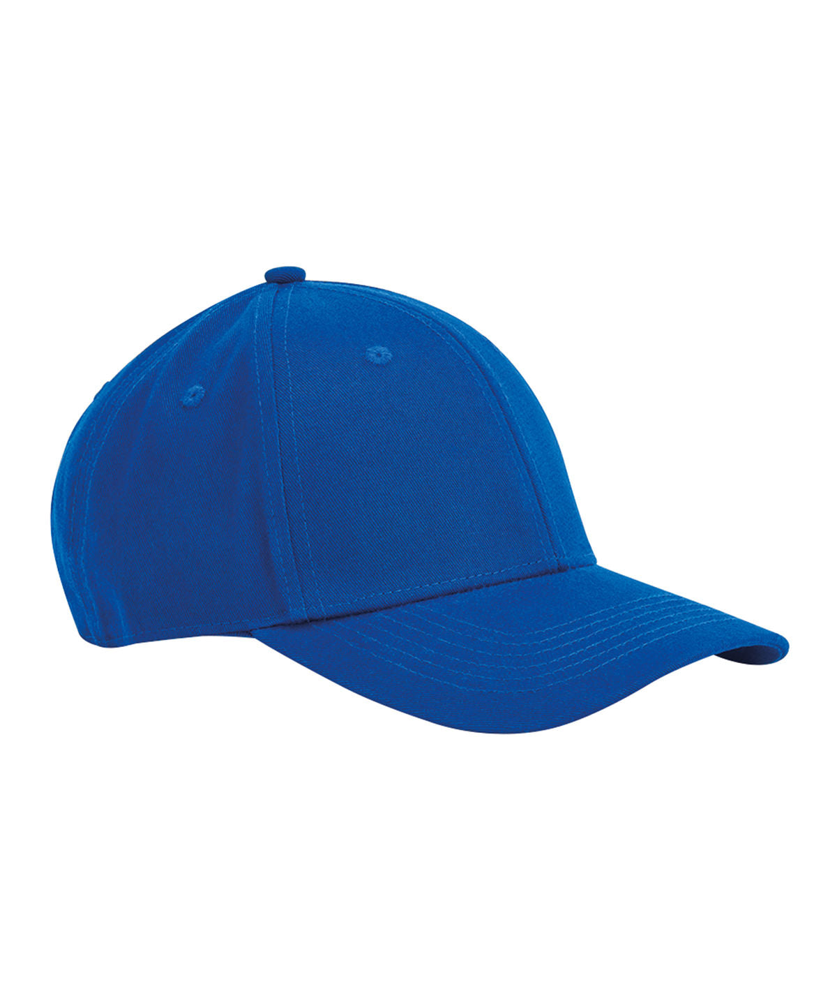 EarthAware® Klassische 6-Panel-Kappe aus Bio-Baumwolle | Helles Königsblau