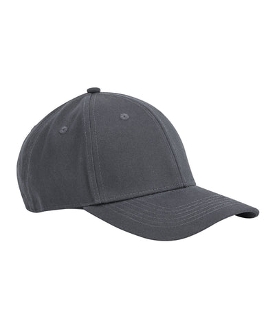 Gorra clsica de algodn orgnico de EarthAware® de 6 paneles | Gris Grafito