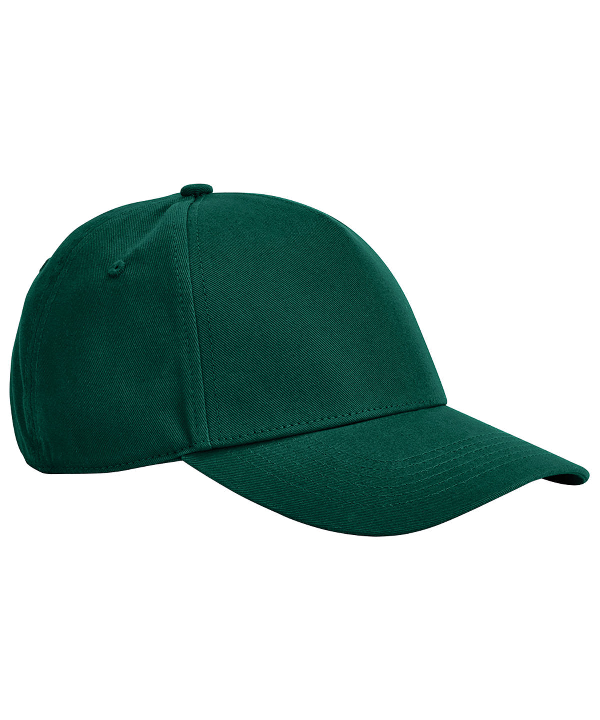 Gorra de 5 paneles de algodn orgnico clsica EarthAware® | Verde Botella