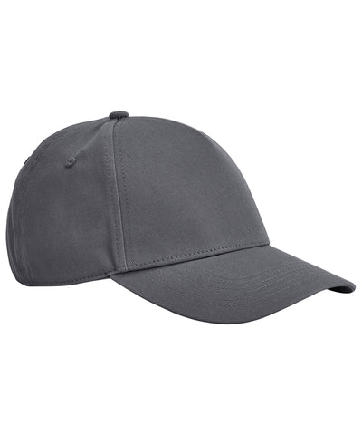 Gorra de 5 paneles de algodn orgnico clsica EarthAware® | Gris Grafito