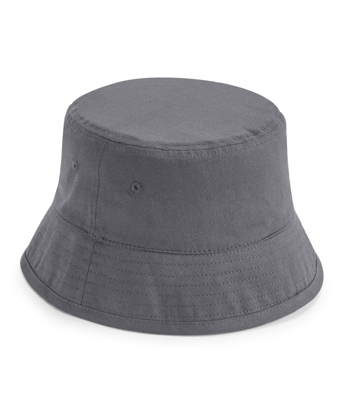 Bucket Hat aus Bio-Baumwolle | Graphitgrau