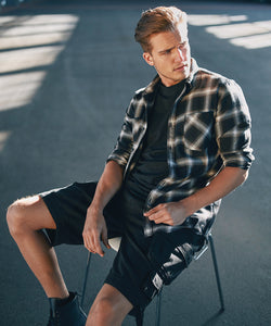 Pantalones cortos vintage Savage | Negro