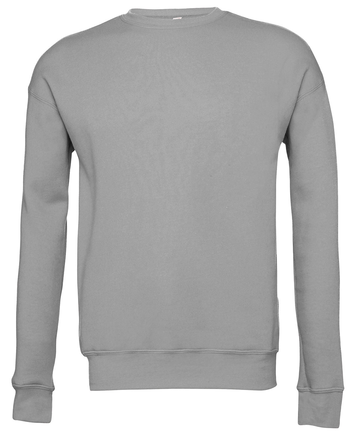Sudadera unisex con hombros cados | Gris Deportivo