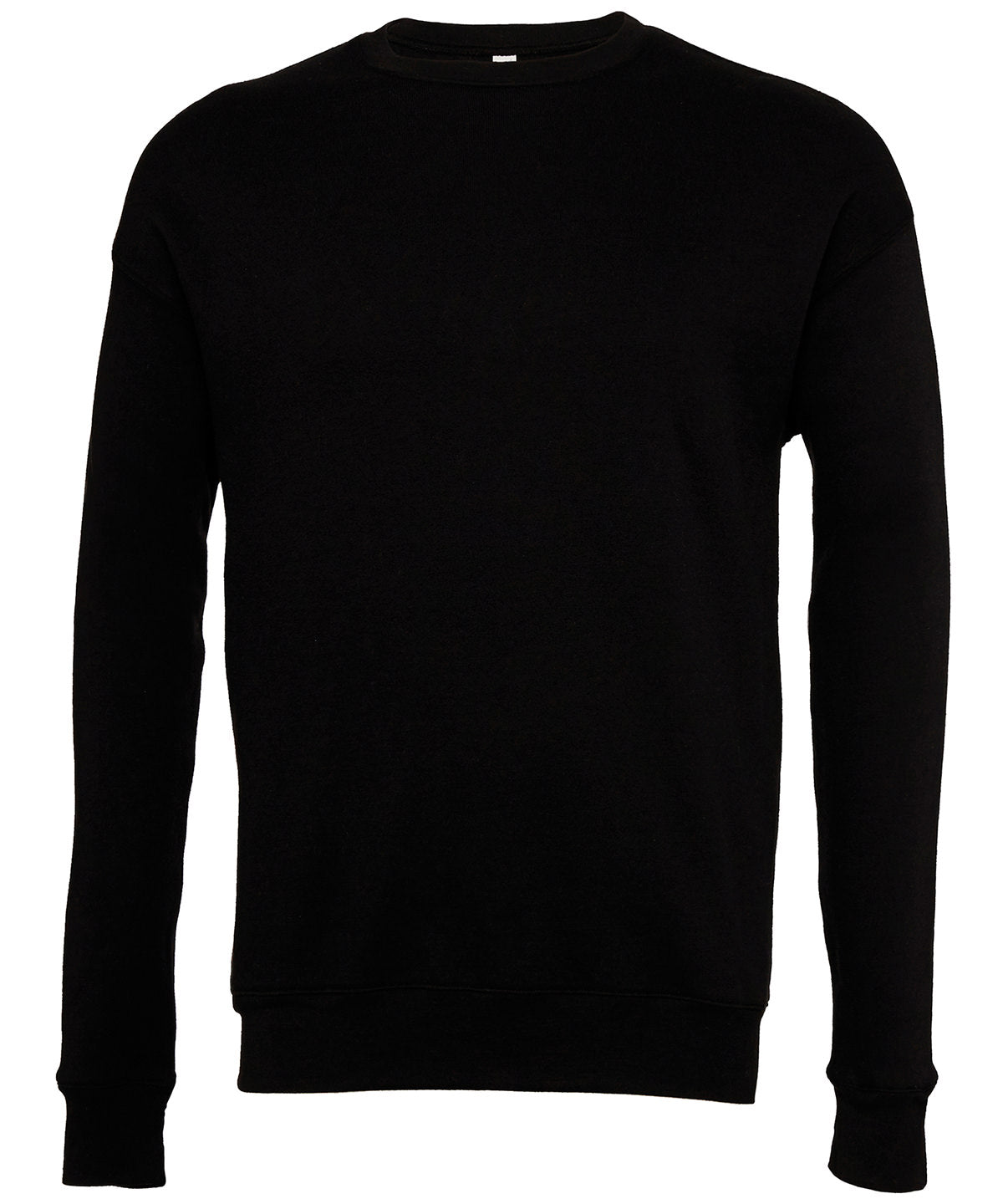Sudadera unisex con hombros cados | Negro