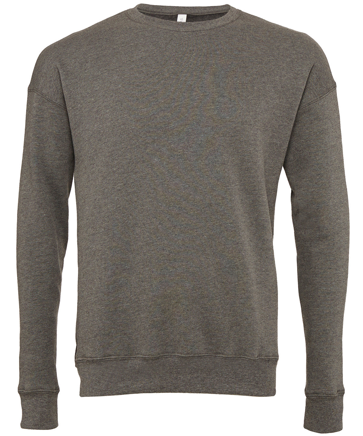 Sudadera unisex con hombros cados | Gris Carbn