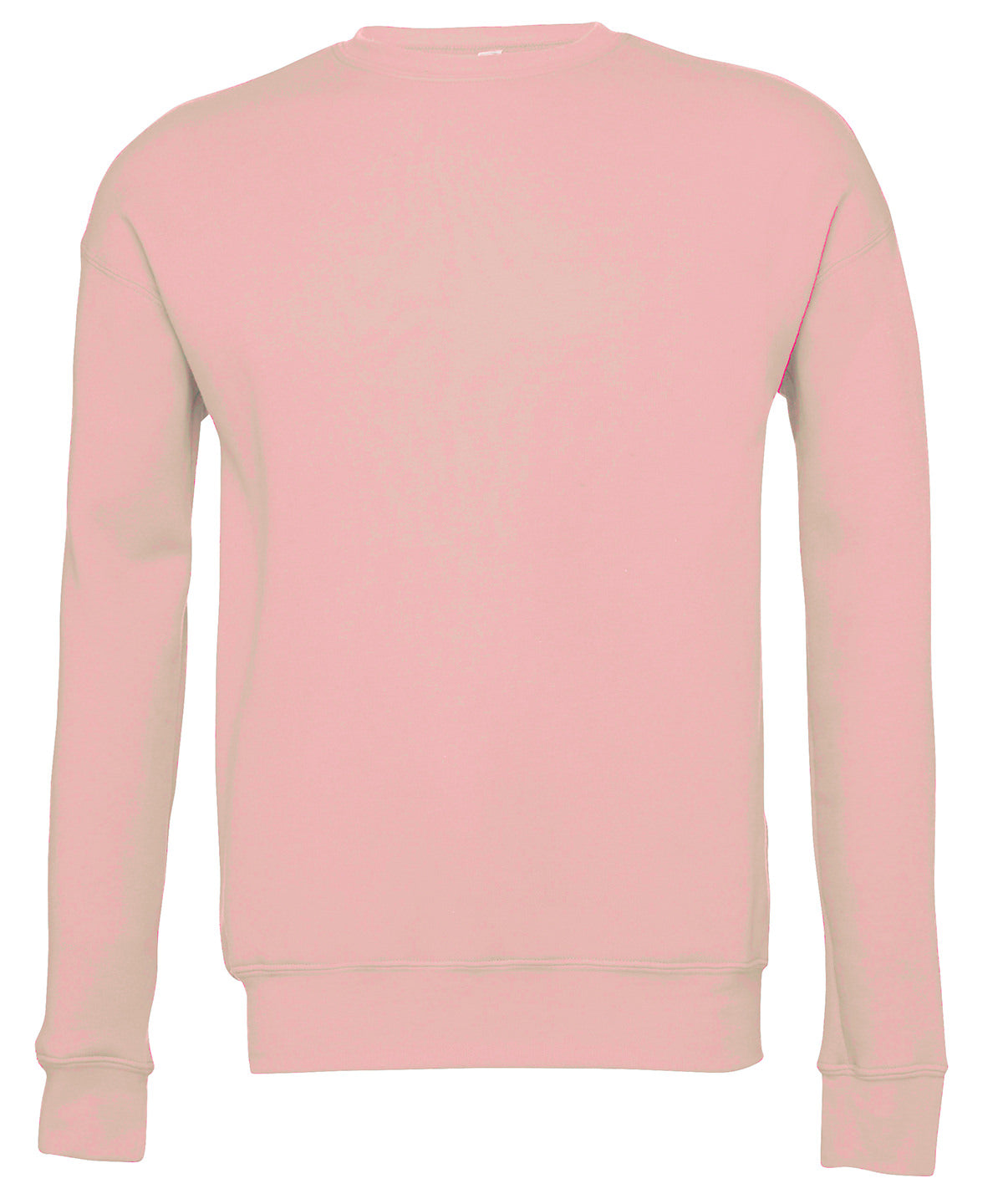 Sudadera unisex con hombros cados | Rosa