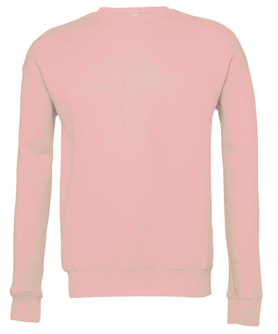 Unisex Sweatshirt mit überschnittenen Schultern | Rosa