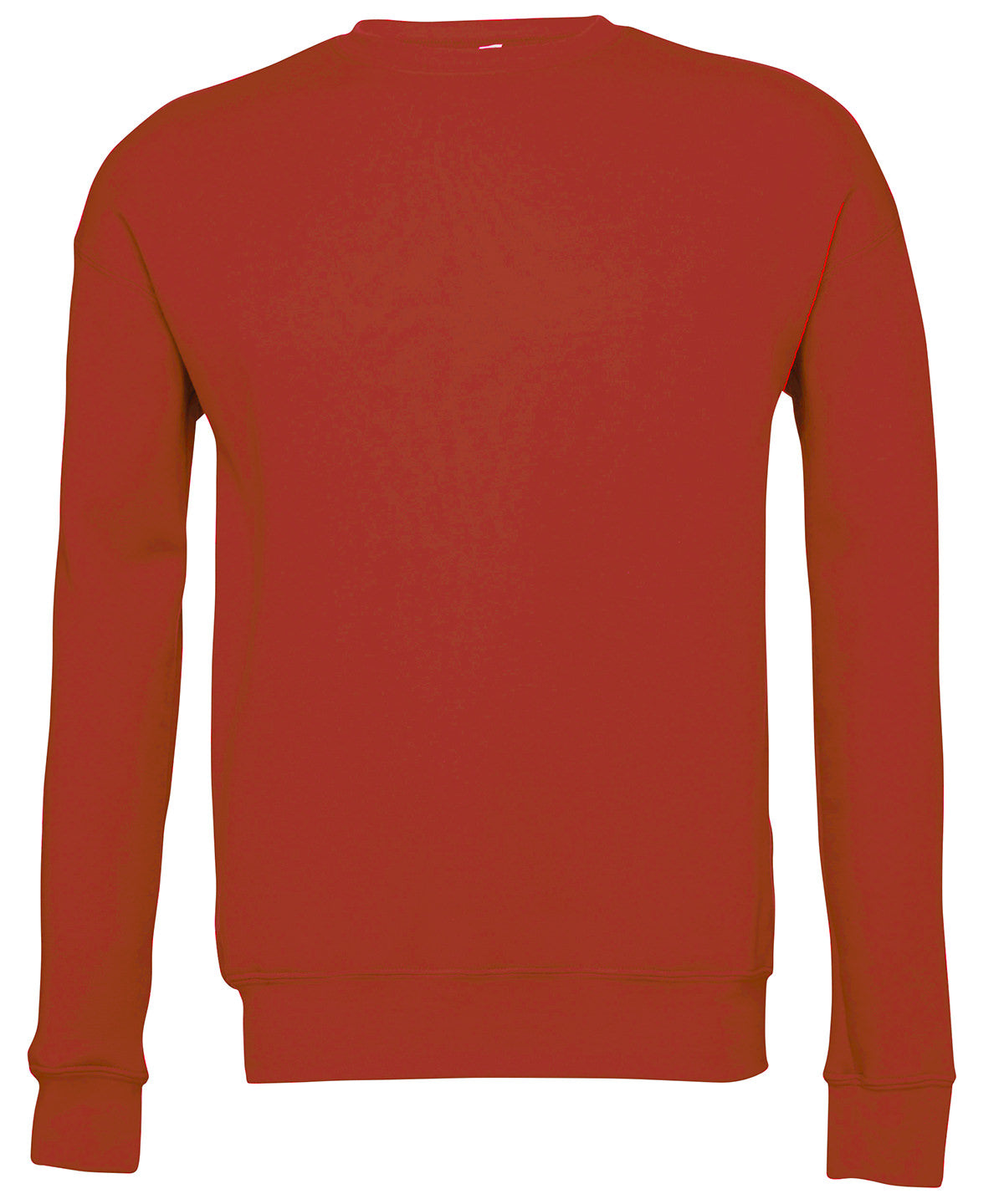 Sudadera unisex con hombros cados | Rojo