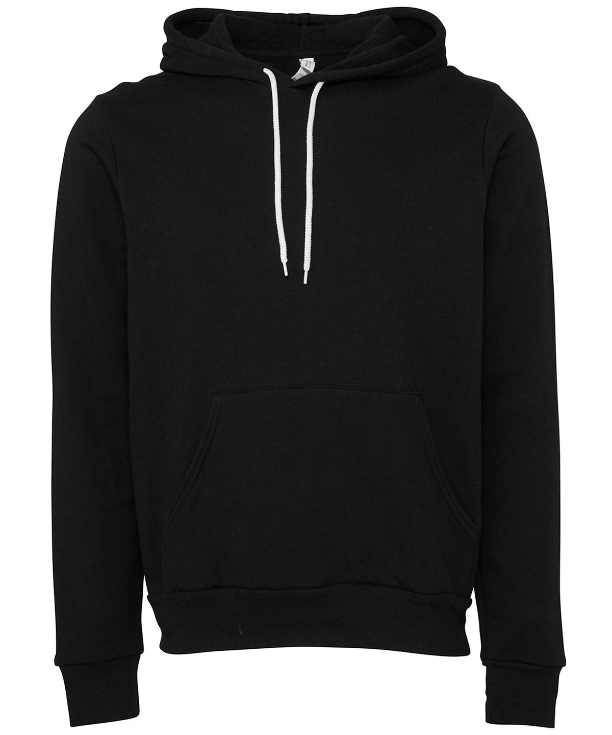 Sudadera con capucha de felpa de polialgodn unisex | Negro Dtg