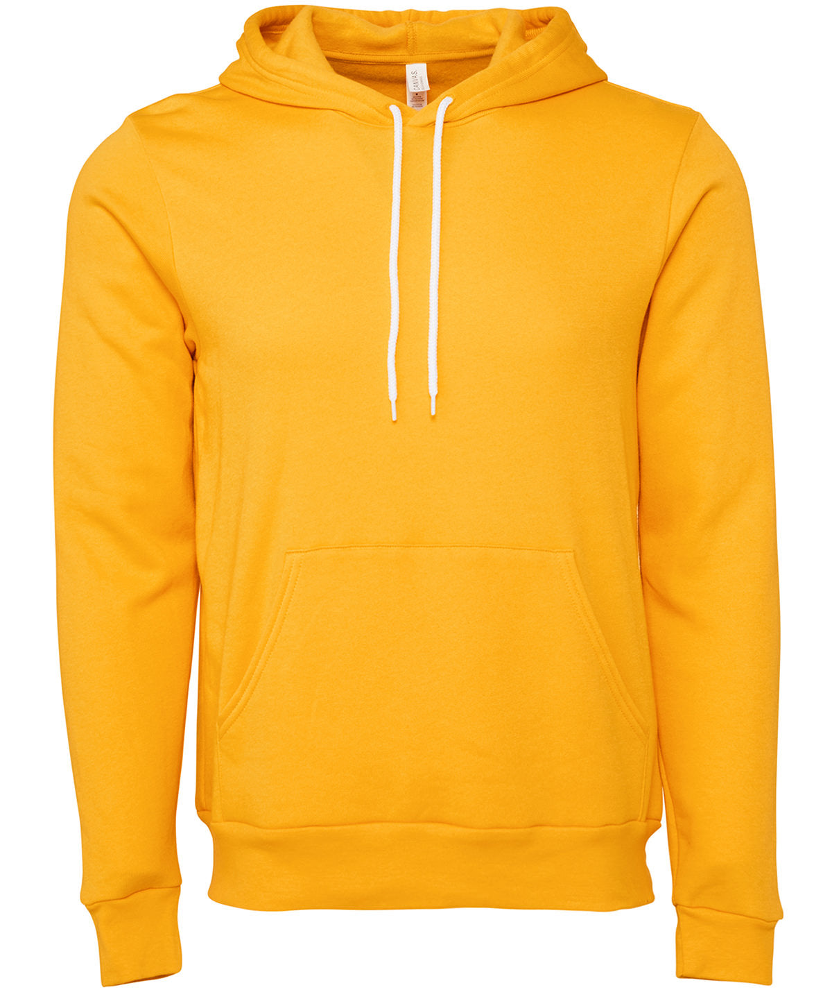 Unisex Polycotton Fleece Hoodie | Gold