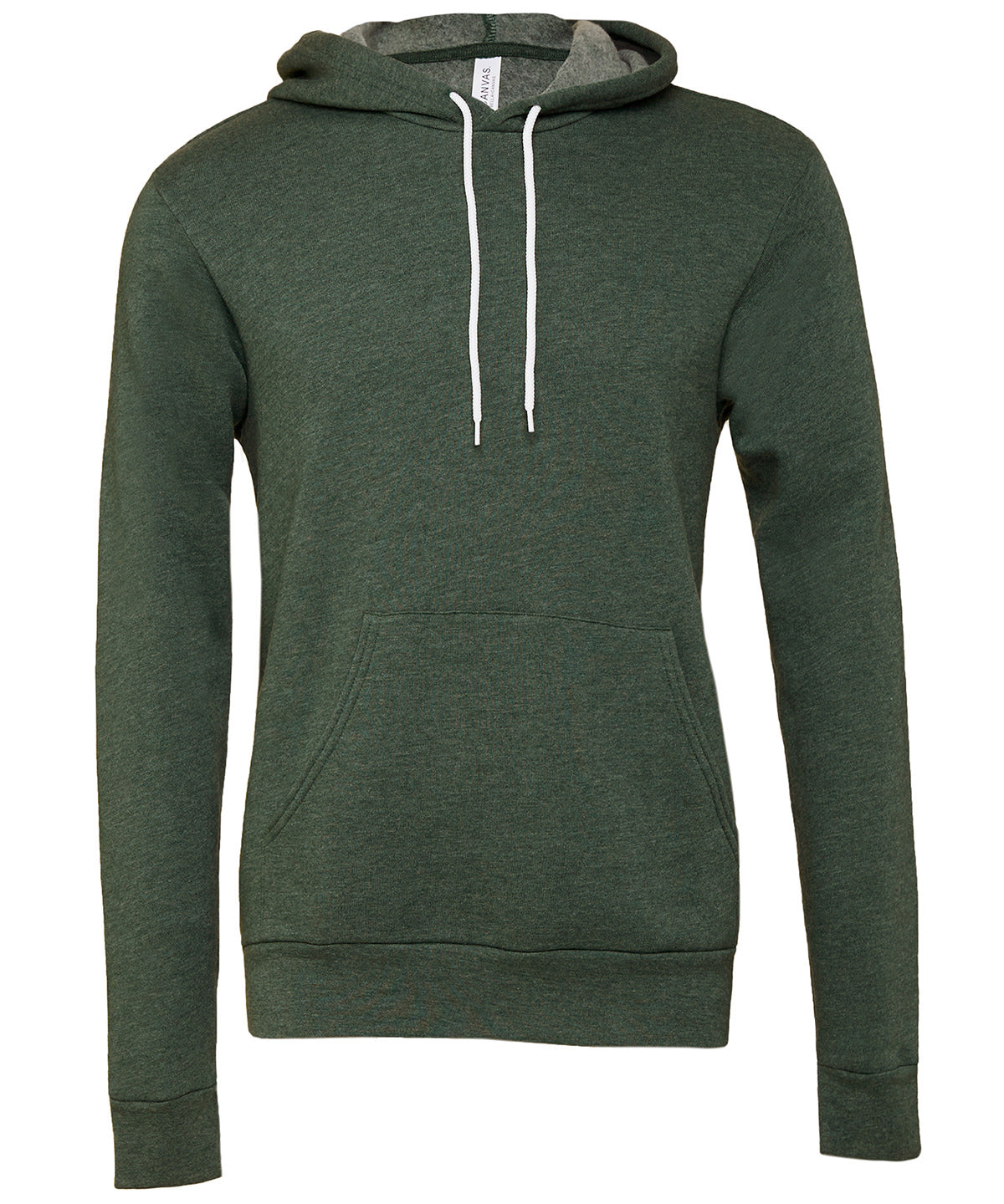 Unisex Polycotton Fleece Hoodie | Heather Grün