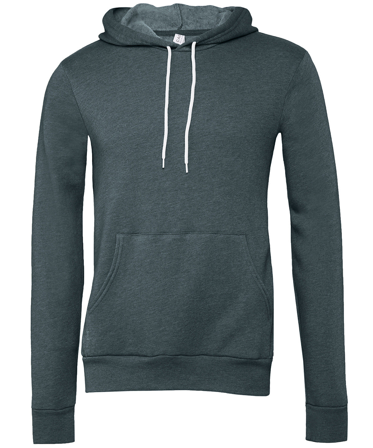 Unisex Polycotton Fleece Hoodie | Heather Grey