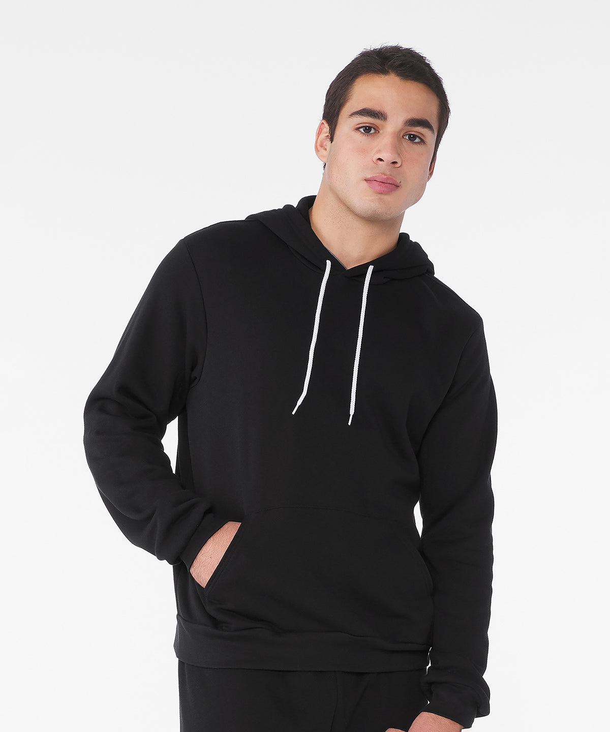 Unisex Polycotton Fleece Hoodie | Dunkelgrau