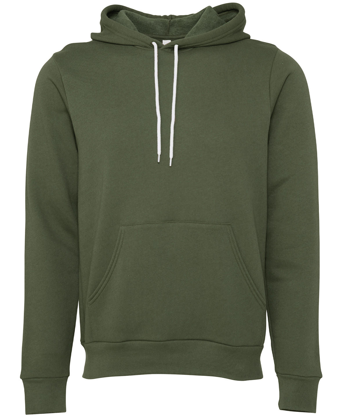 Unisex Polycotton Fleece Hoodie | Militärgrün