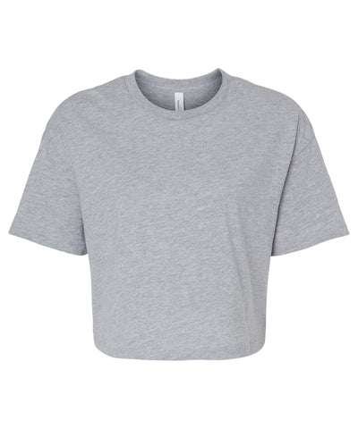 Camiseta corta de mujer | Gris Deportivo