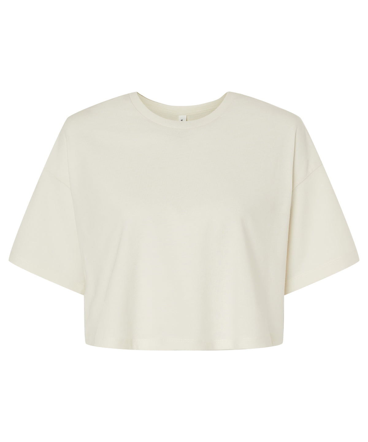 Camiseta corta de mujer | Blanco Vintage