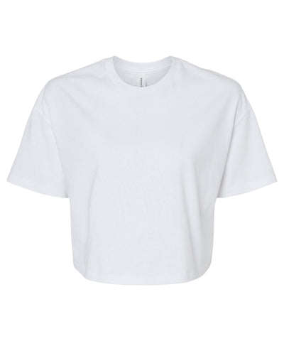 Camiseta corta de mujer | Blanco