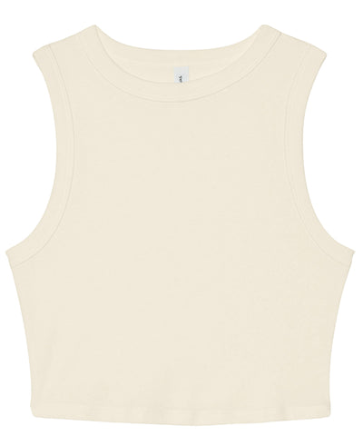 Top corto de canal para mujer | Mezcla Natural Slida