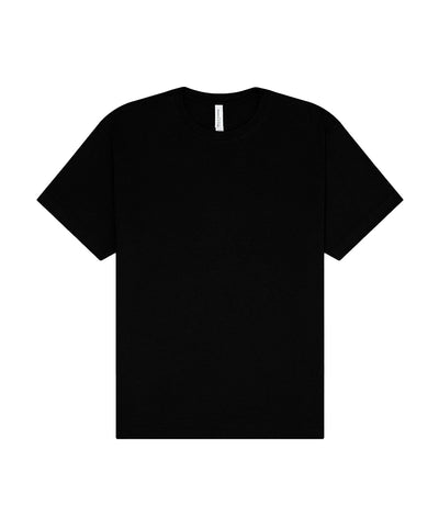Camiseta pesada de manga corta unisex | Negro